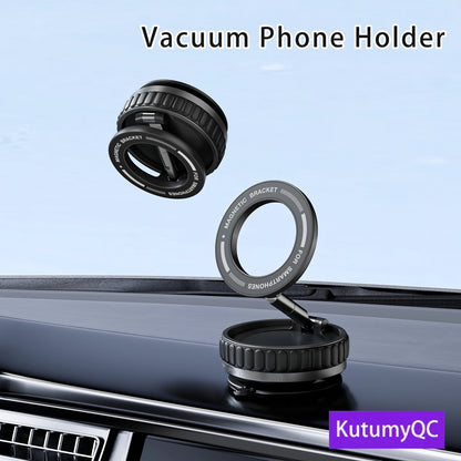 360° Adjustable Vacuum Magnetic Suction Cup Phone Mount