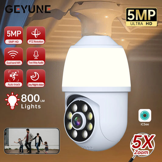 Bulb Camera Wifi Surveillance
