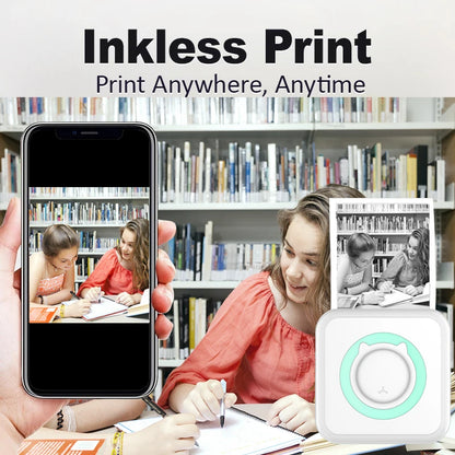 Portable Mini Thermal Printer Wireless