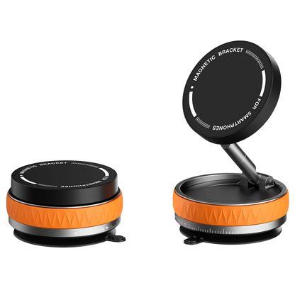 360° Adjustable Vacuum Magnetic Suction Cup Phone Mount