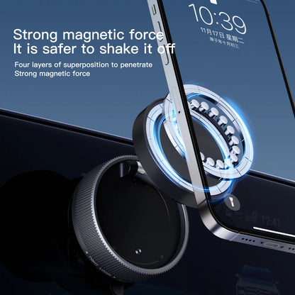 360° Adjustable Vacuum Magnetic Suction Cup Phone Mount