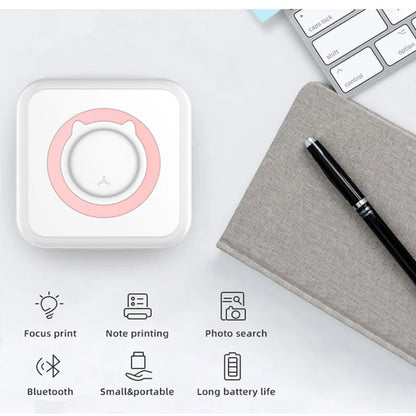 Portable Mini Thermal Printer Wireless